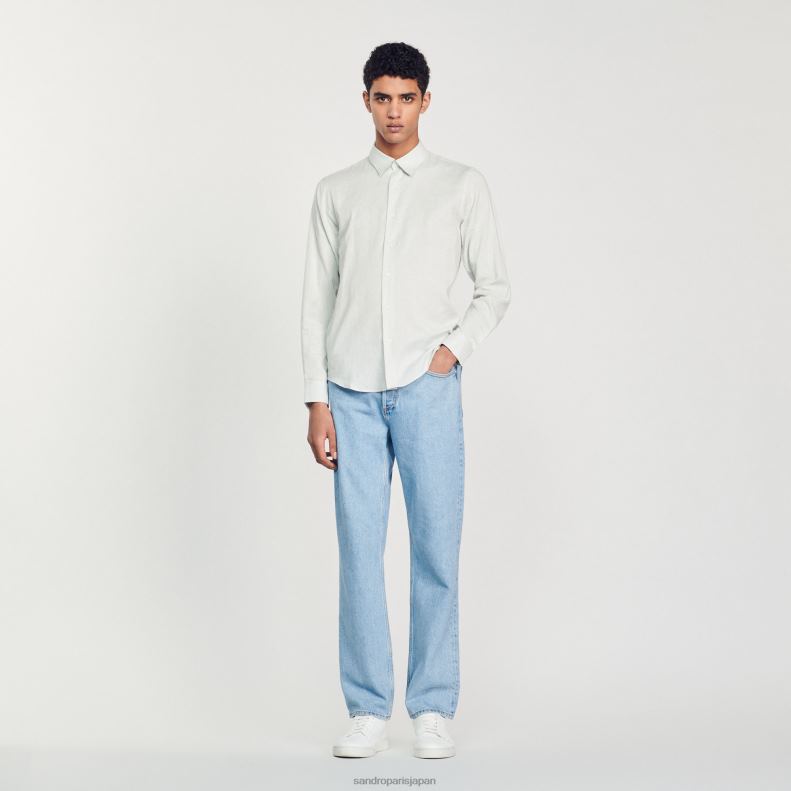 Sandro Paris セレカジ カジュアル 半袖 マキシ ワンピース シャツ : 比類のない日本 Sandro Paris ワンピース, あなたの