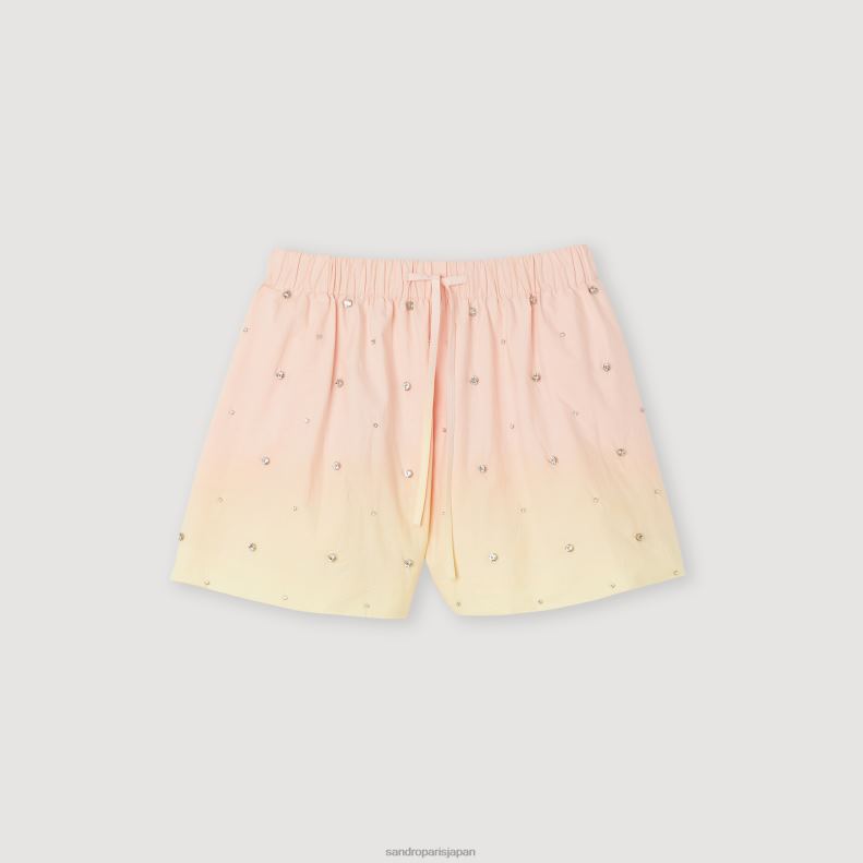 jp Sandro Paris 女性 ワイドショーツ マルチカラー 20D4B264 衣服