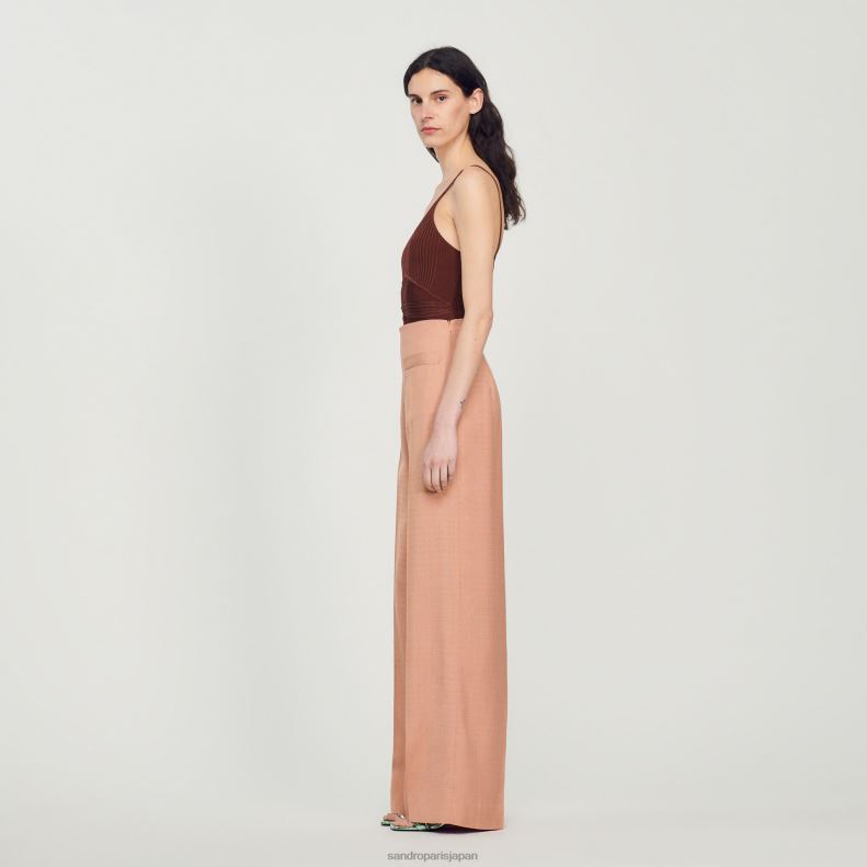 jp Sandro Paris 女性 テーラードパンツ アンバーランド 20D4B348 衣服