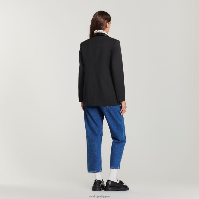 jp Sandro Paris 女性 テーラードジャケット 一色 20D4B386 衣服