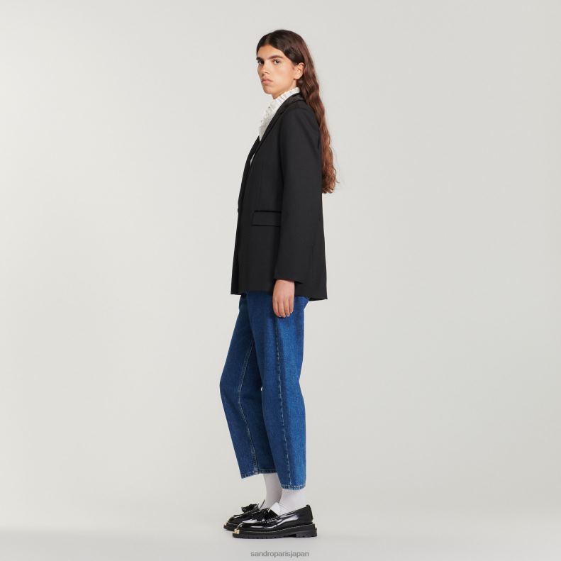 jp Sandro Paris 女性 テーラードジャケット 一色 20D4B386 衣服