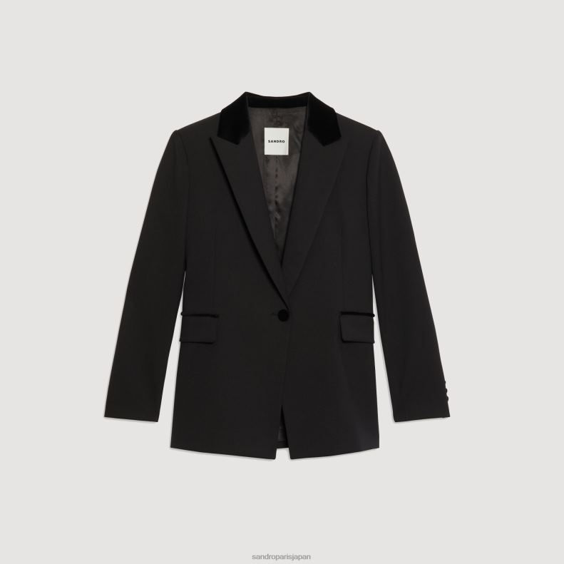 jp Sandro Paris 女性 テーラードジャケット 一色 20D4B386 衣服