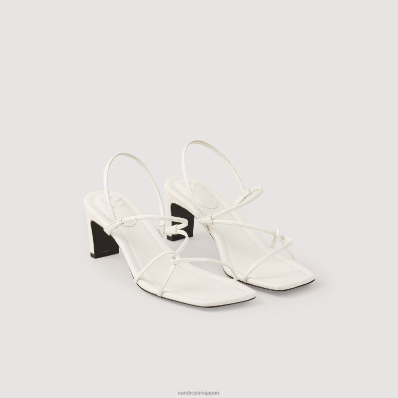 jp Sandro Paris 女性 ストラップサンダル 生成り 20D4B497 履物