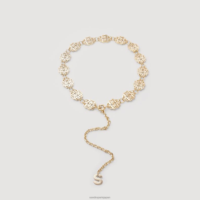 jp Sandro Paris 女性 チェーンベルト 金 20D4B503 アクセサリー