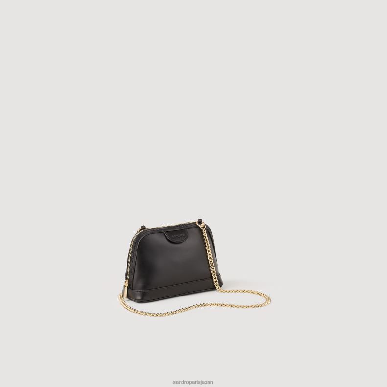 jp Sandro Paris 女性 スムースレザーリッタバッグ 黒 20D4B538 アクセサリー