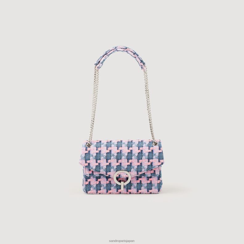 jp Sandro Paris 女性 イーザツイードバッグ パープル/ブルー 20D4B552 アクセサリー