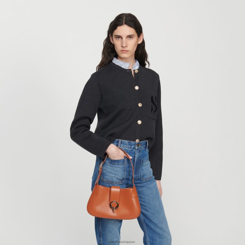 jp Sandro Paris 女性 バゲットバッグ カラメル 20D4B555 アクセサリー