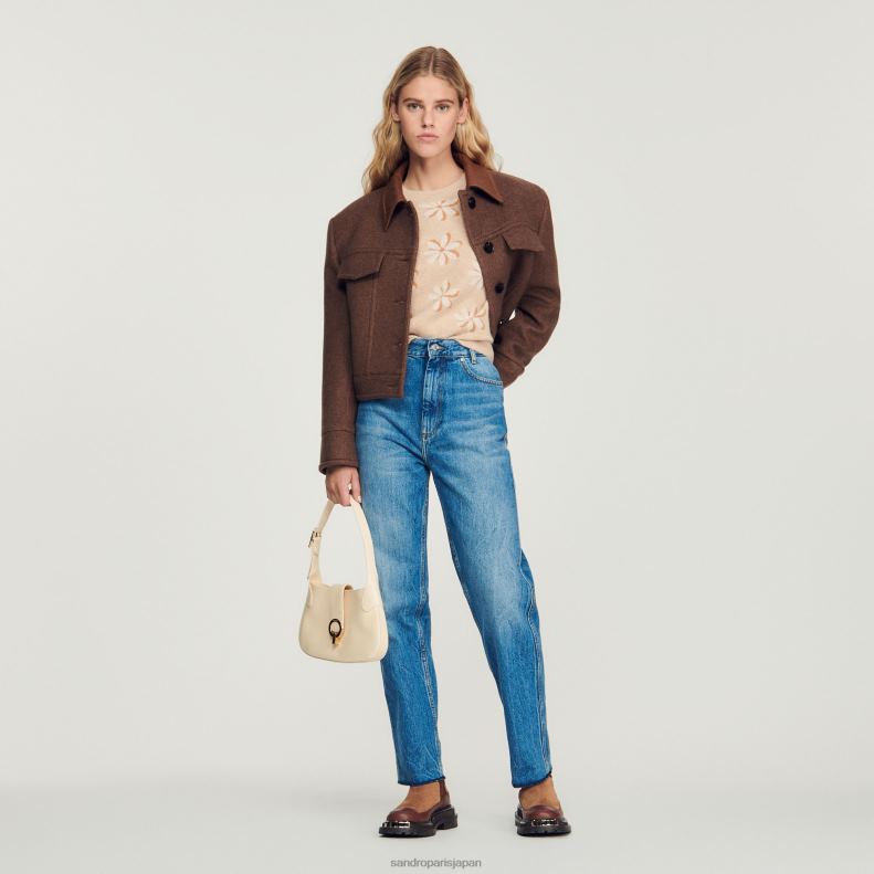 jp Sandro Paris 女性 バゲットバッグ 一色 20D4B556 アクセサリー