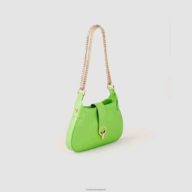 jp Sandro Paris 女性 スイートジャネットチェーンバッグ アップルグリーン 20D4B576 アクセサリー