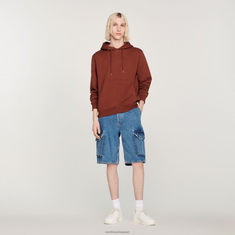 jp Sandro Paris 女性 刺繍入りパーカー 一色 20D4B759 衣服
