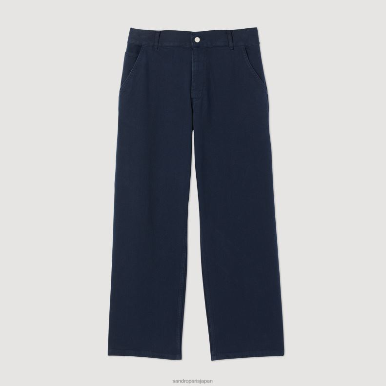 jp Sandro Paris 男性 大工のズボン ダークネイビー 20D4B815 衣服